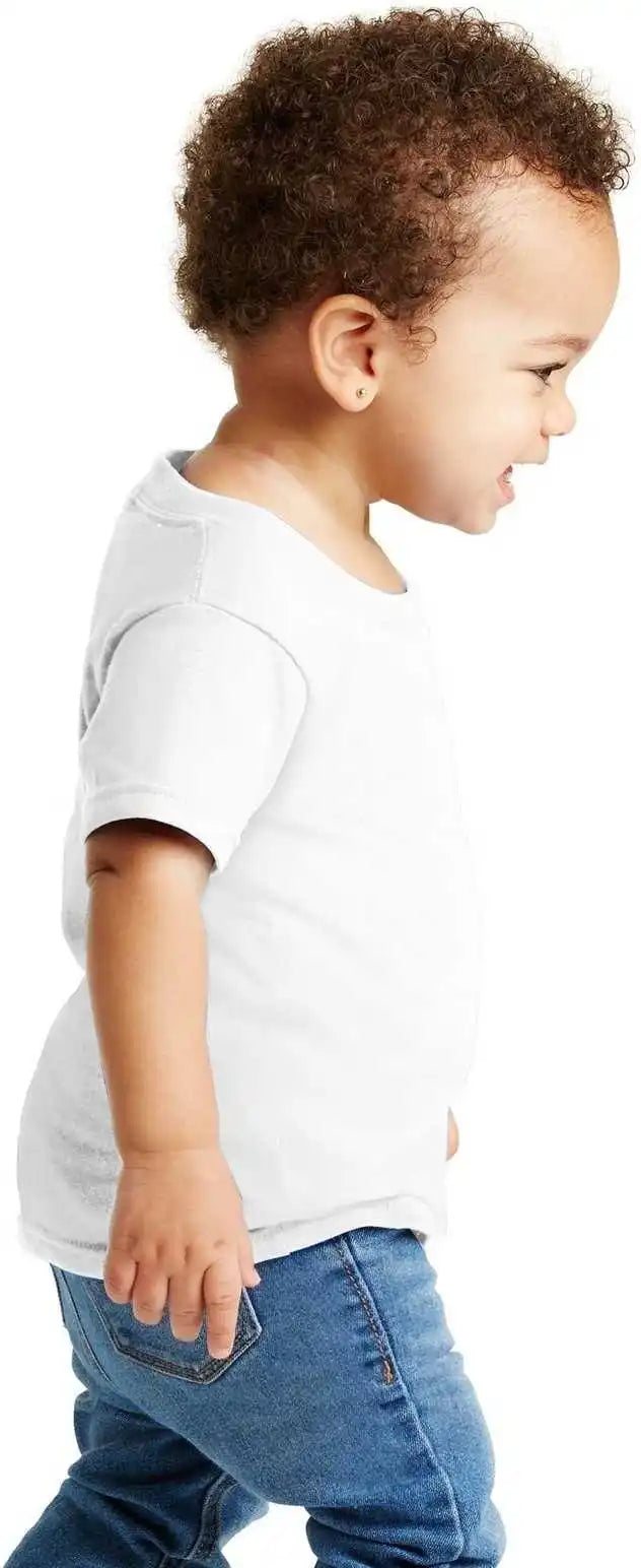 Gildan 5100p Toddler Heavy Cotton 100% T-shirt - White