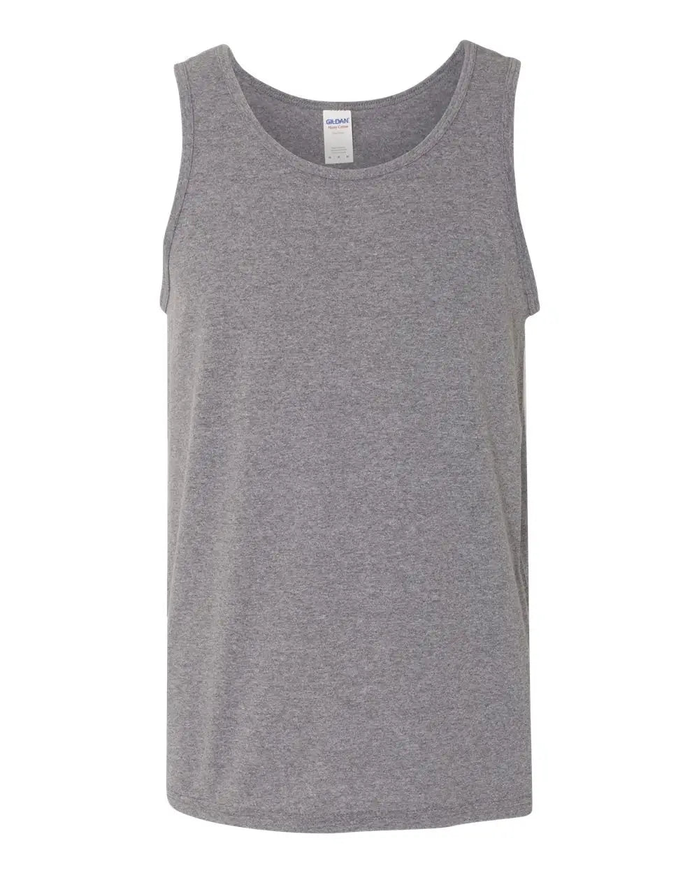 Gildan 5200g Heavy Cotton Tank Top - 5200 - Graphite Heather - Adult s