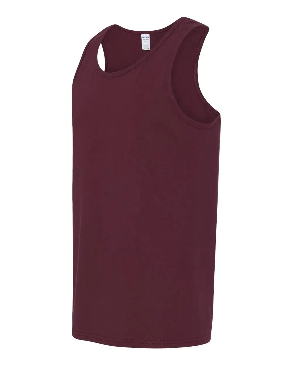 Gildan 5200g Heavy Cotton Tank Top - 5200 - Maroon - Adult s