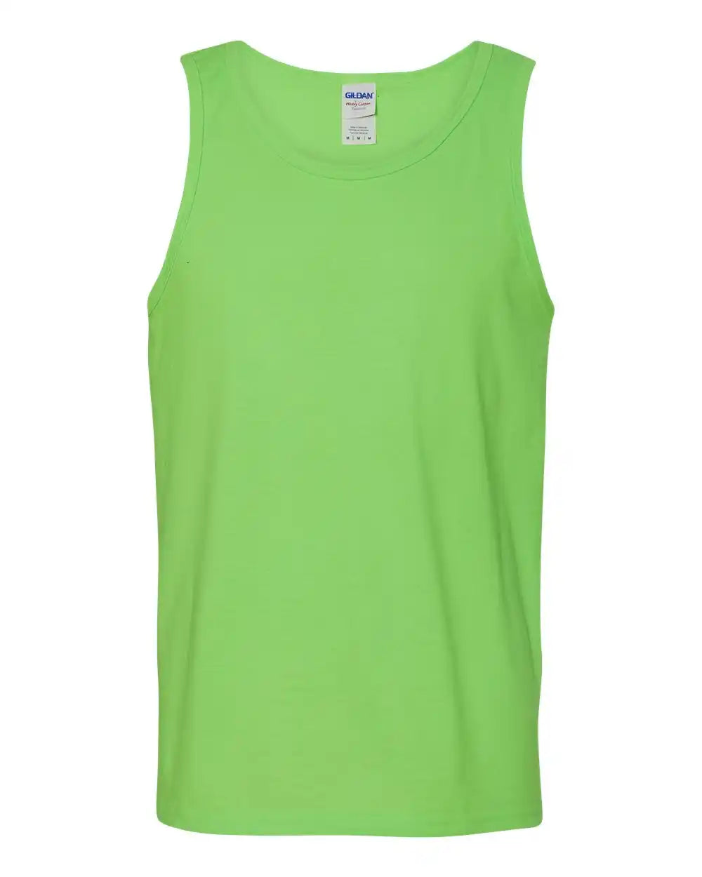 Gildan 5200g Heavy Cotton™ Tank Top - 5200 - Neon Green - s