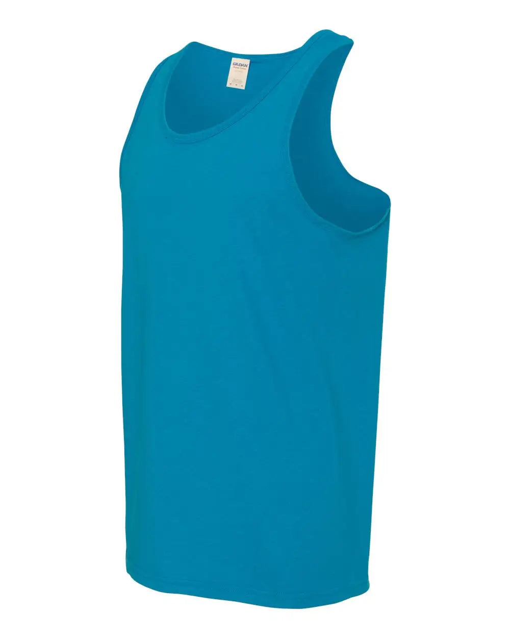 Gildan 5200g Heavy Cotton Tank Top - 5200 - Sapphire - Adult s
