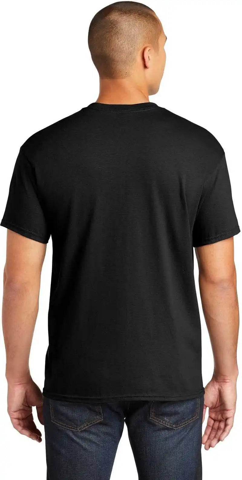 Gildan 5300 Heavy Cotton 100% Pocket t Shirt Black