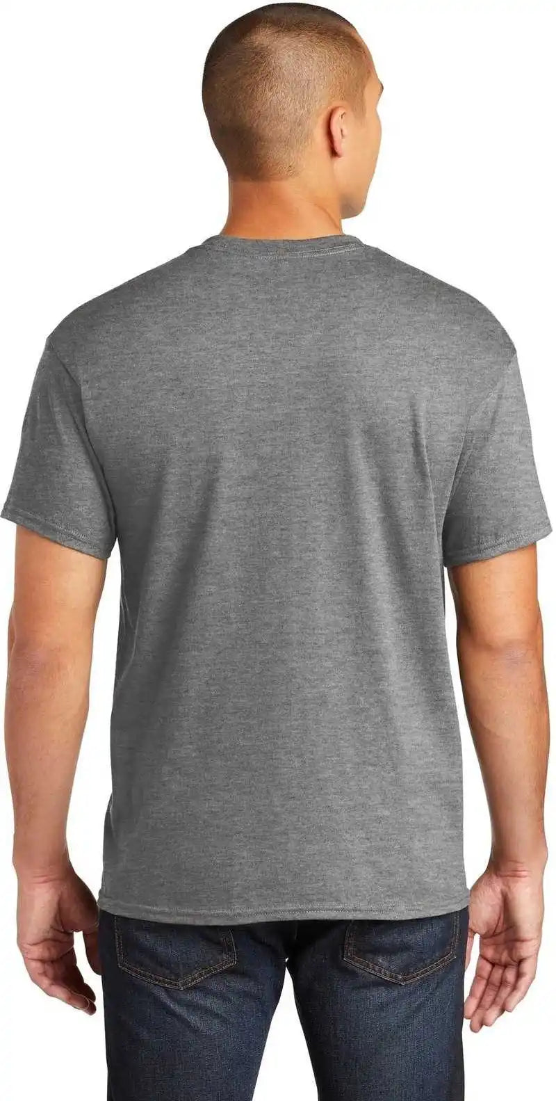 Gildan 5300 Heavy Cotton 100% Pocket t Shirt Graphite Heather