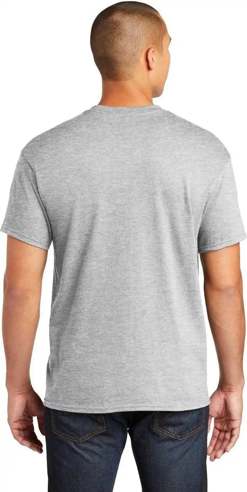Gildan 5300 Heavy Cotton 100% Pocket t Shirt Sport Gray