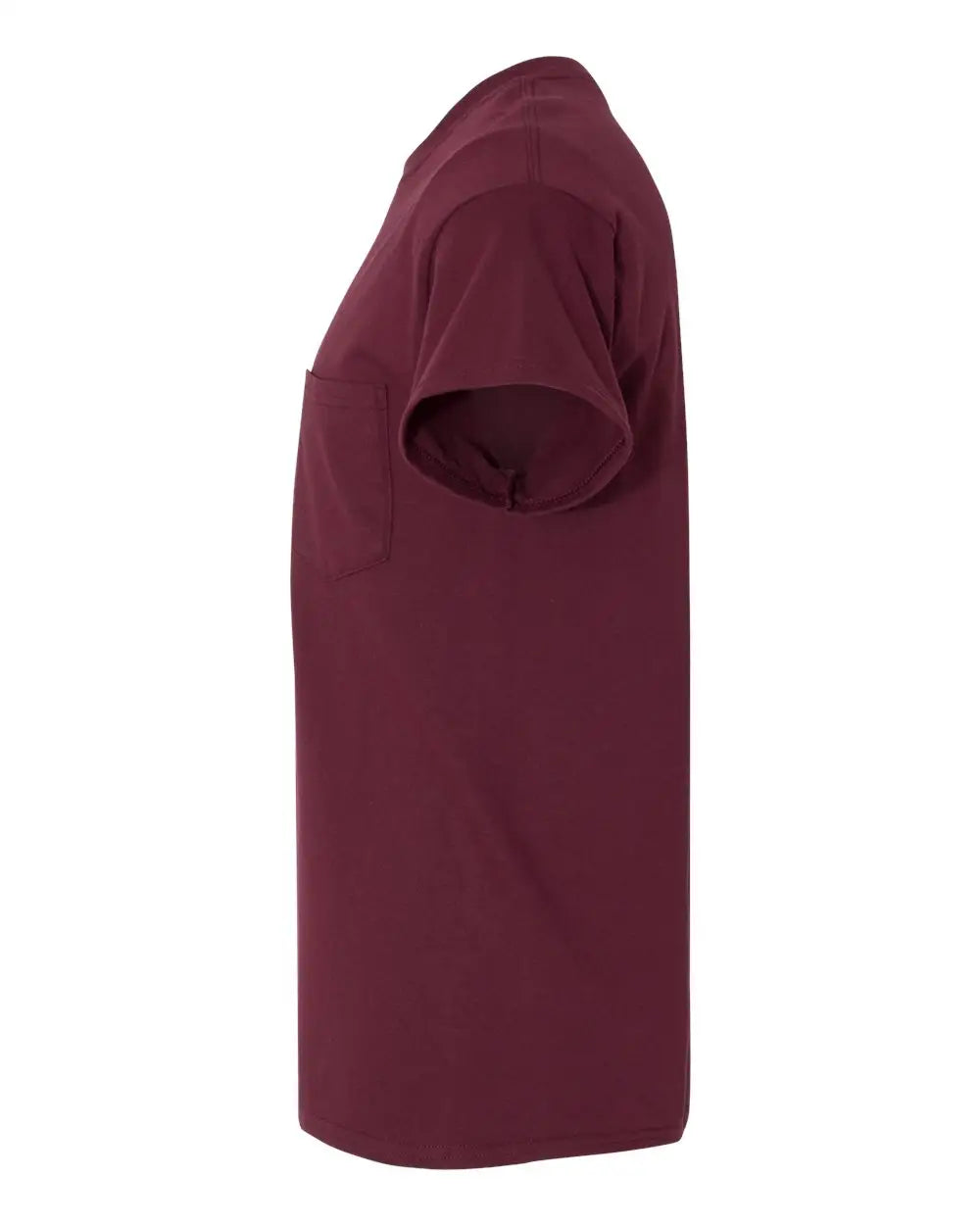 Gildan 5300g Heavy Cotton Pocket T-shirt - 5300 - Maroon