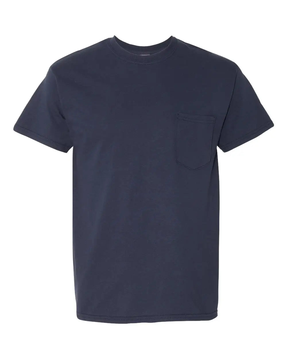 Gildan 5300g Heavy Cotton Pocket T-shirt - 5300 - Navy - Adult s