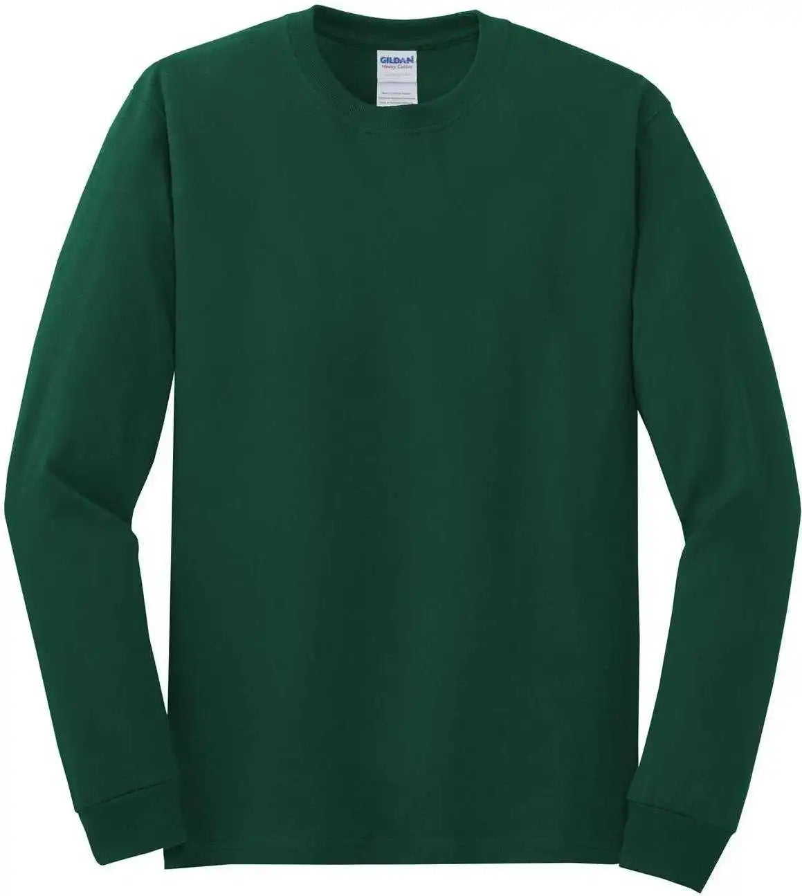 Gildan 5400 Heavy Cotton 100% Long Sleeve t Shirt Forest