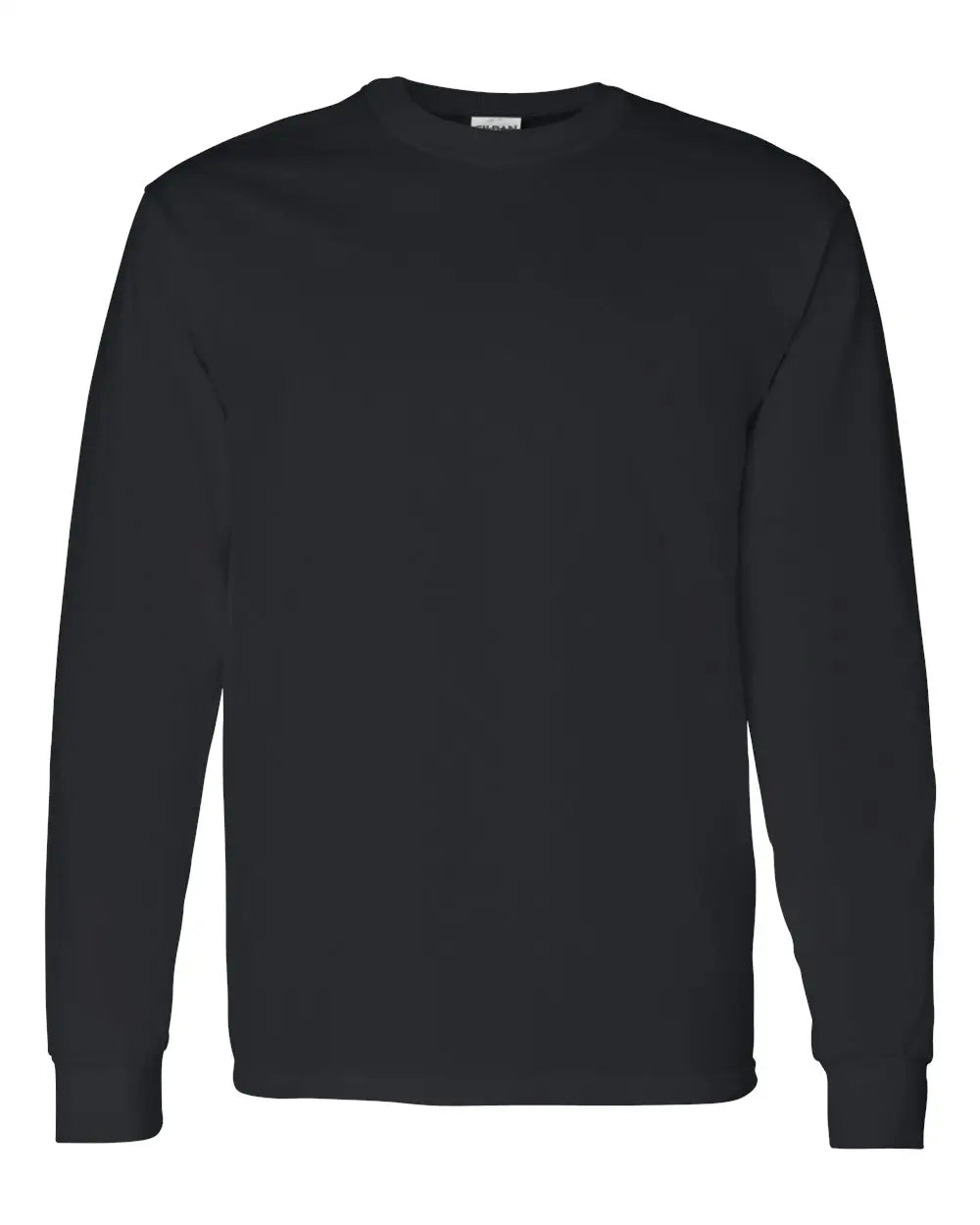 Gildan 5400 Heavy Cotton™ Long Sleeve T-shirt - Black - s