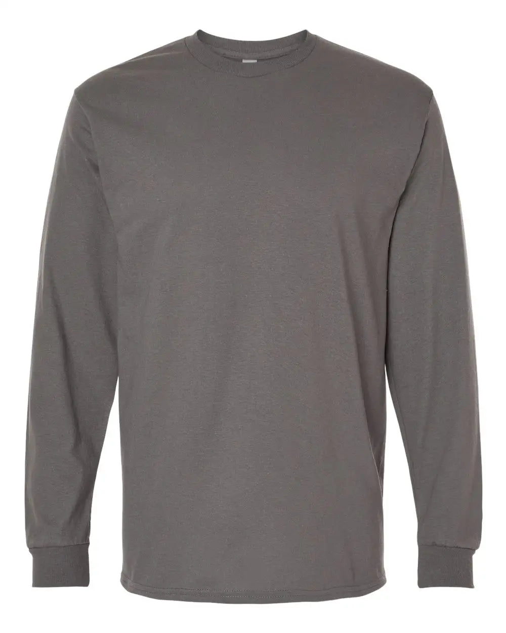 Gildan 5400 Heavy Cotton™ Long Sleeve T-shirt - Charcoal - Dark Gray / s