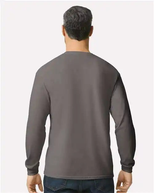 Gildan 5400 Heavy Cotton™ Long Sleeve T-shirt - Charcoal