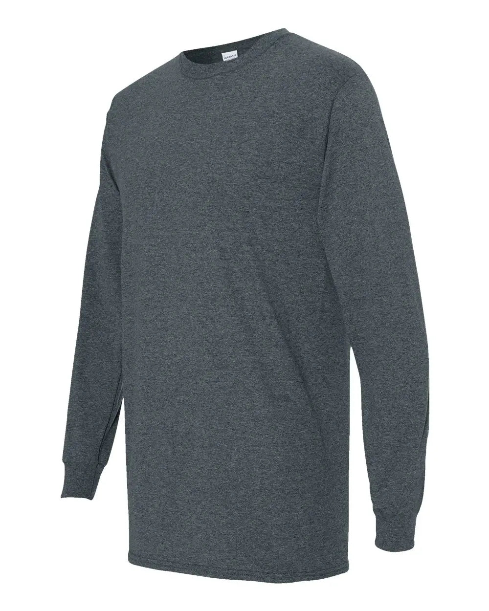 Gildan 5400 Heavy Cotton™ Long Sleeve T-shirt - Dark Heather - Gray / s