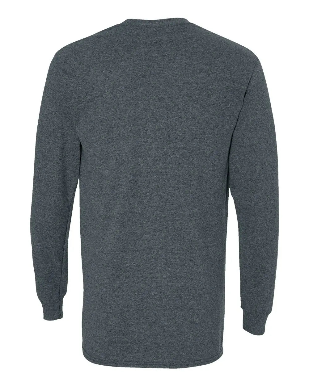 Gildan 5400 Heavy Cotton™ Long Sleeve T-shirt - Dark Heather