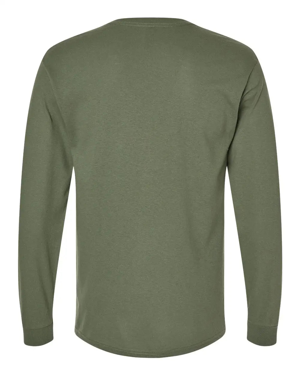 Gildan 5400 Heavy Cotton™ Long Sleeve T-shirt - Military Green
