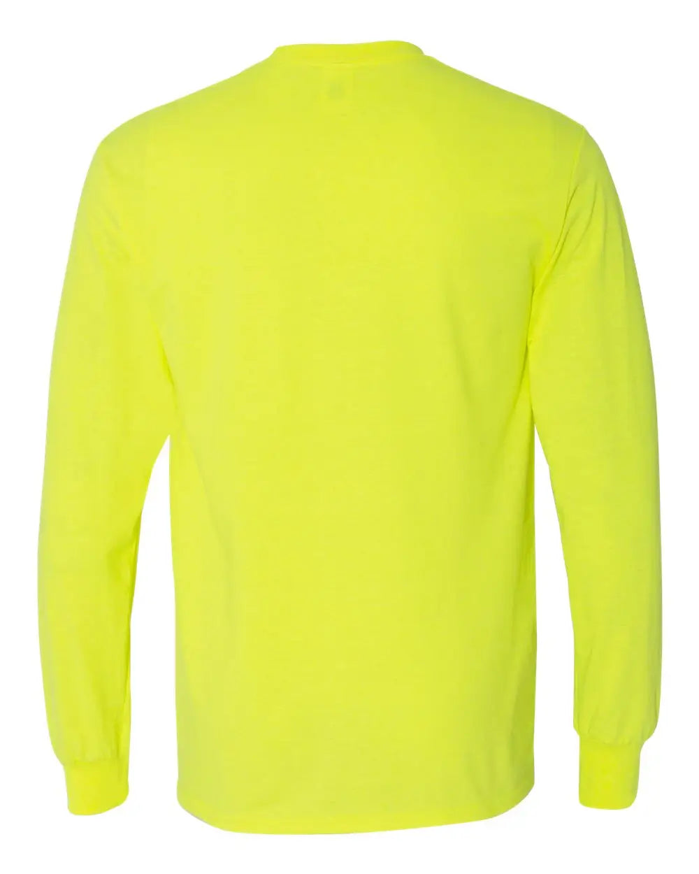 Gildan 5400 Heavy Cotton™ Long Sleeve T-shirt - Safety Green - s