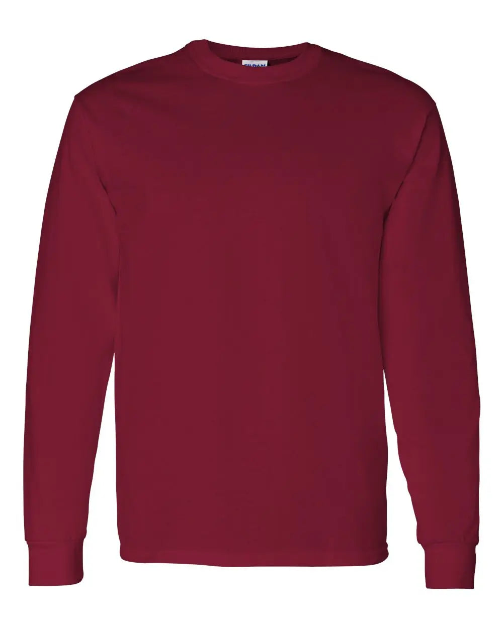 Gildan 5400 Heavy Cottonâ„¢ Long Sleeve T-shirt - Cardinal Red