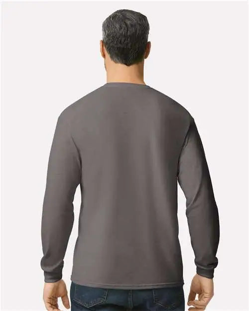 Gildan 5400 Heavy Cottonâ„¢ Long Sleeve T-shirt - Charcoal