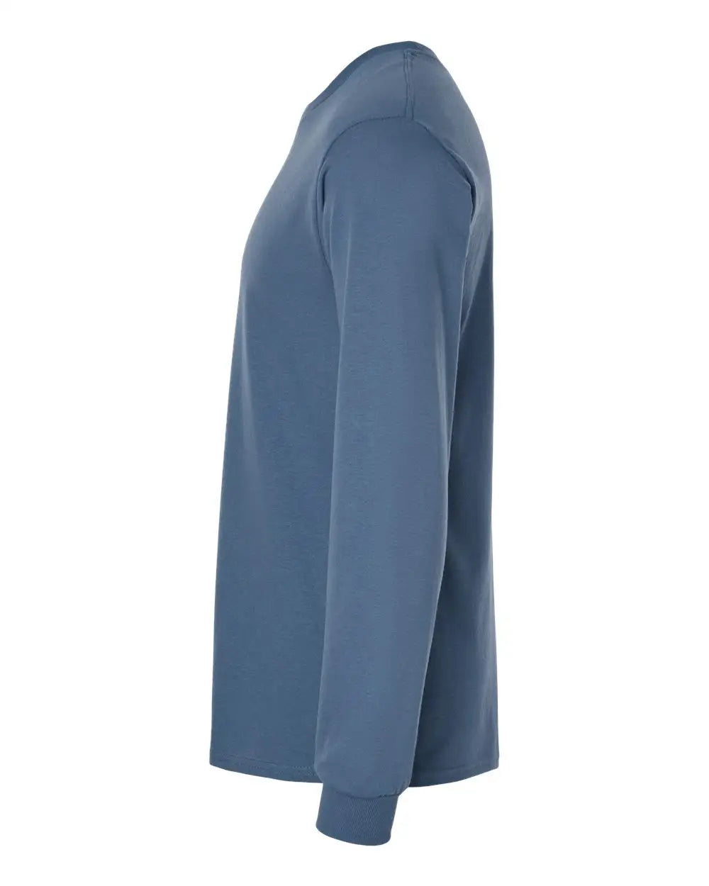 Gildan 5400 Heavy Cottonâ„¢ Long Sleeve T-shirt - Indigo Blue