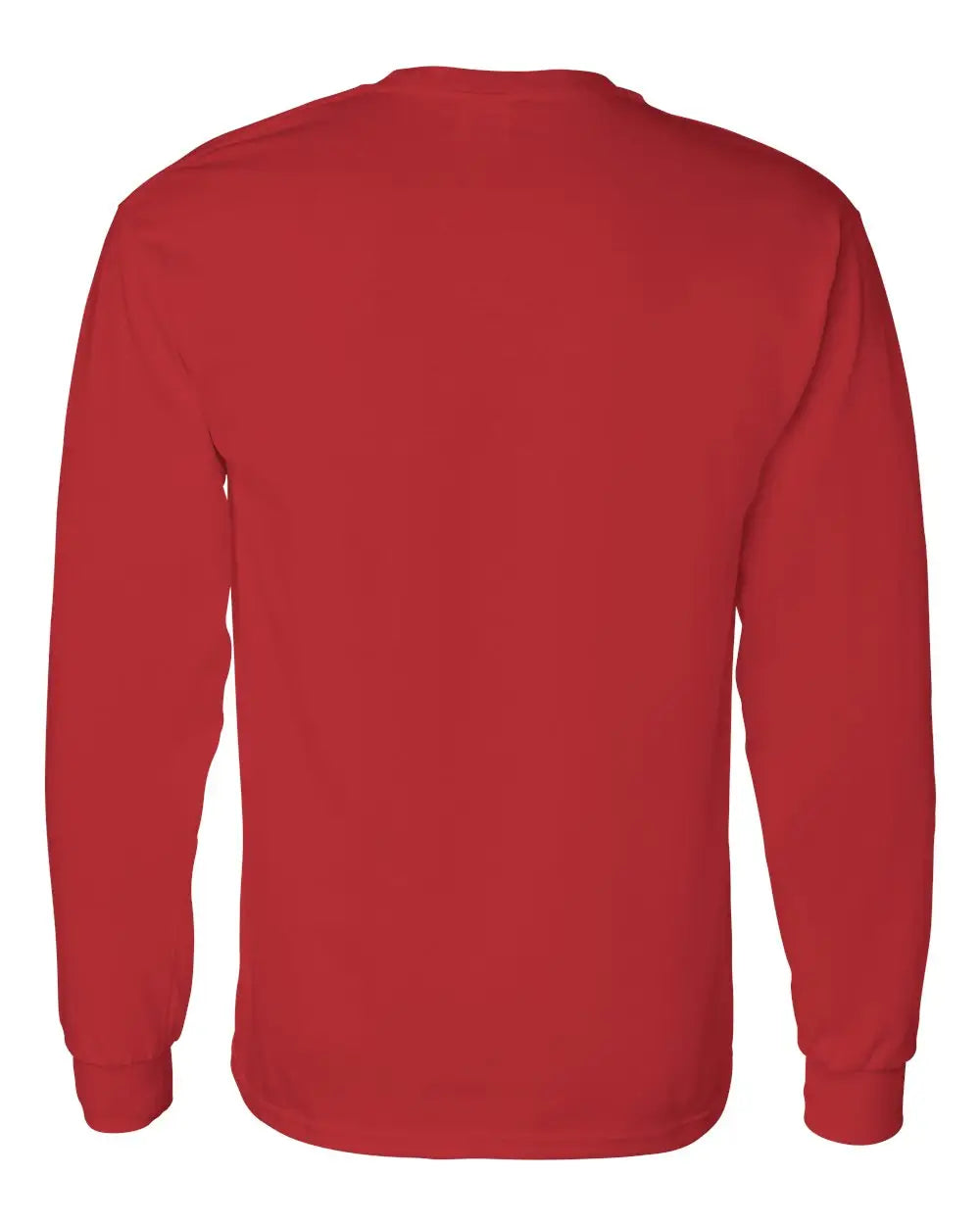 Gildan 5400 Heavy Cottonâ„¢ Long Sleeve T-shirt - Red