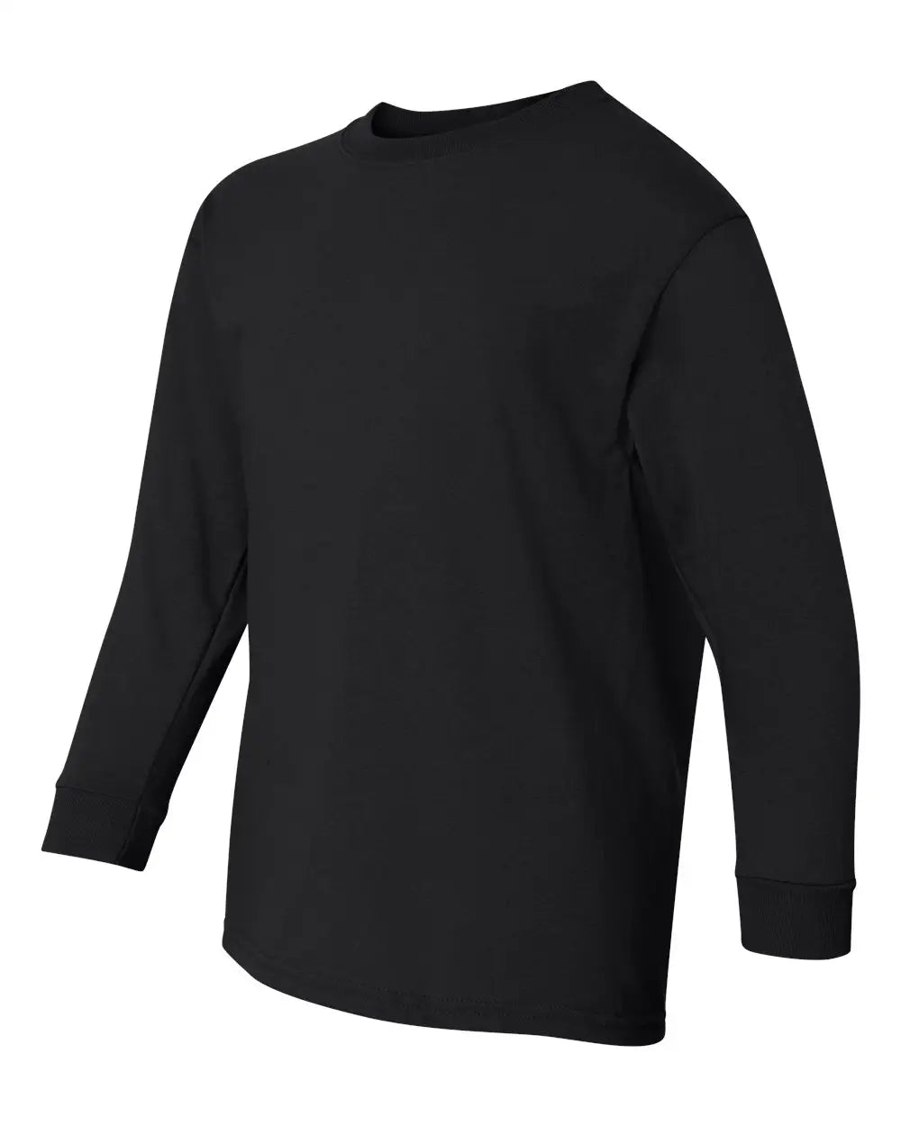 Gildan 5400b Heavy Cotton™ Youth Long Sleeve T-shirt - Black - Xs