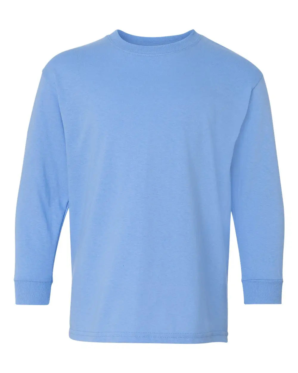 Gildan 5400b Heavy Cotton™ Youth Long Sleeve T-shirt - Carolina Blue - Columbia / Xs