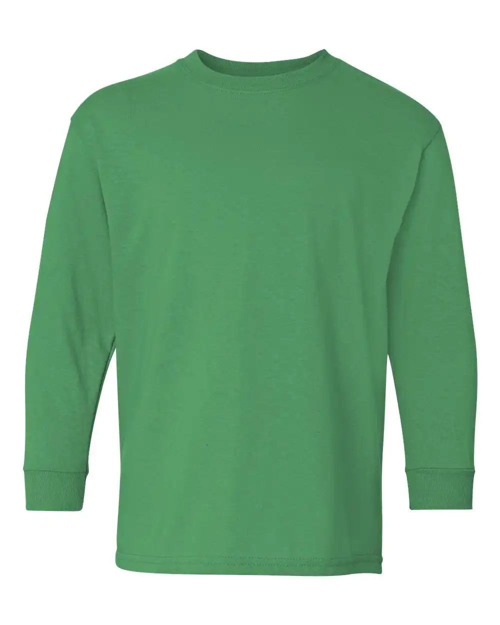 Gildan 5400b Heavy Cotton™ Youth Long Sleeve T-shirt - Irish Green - Xs