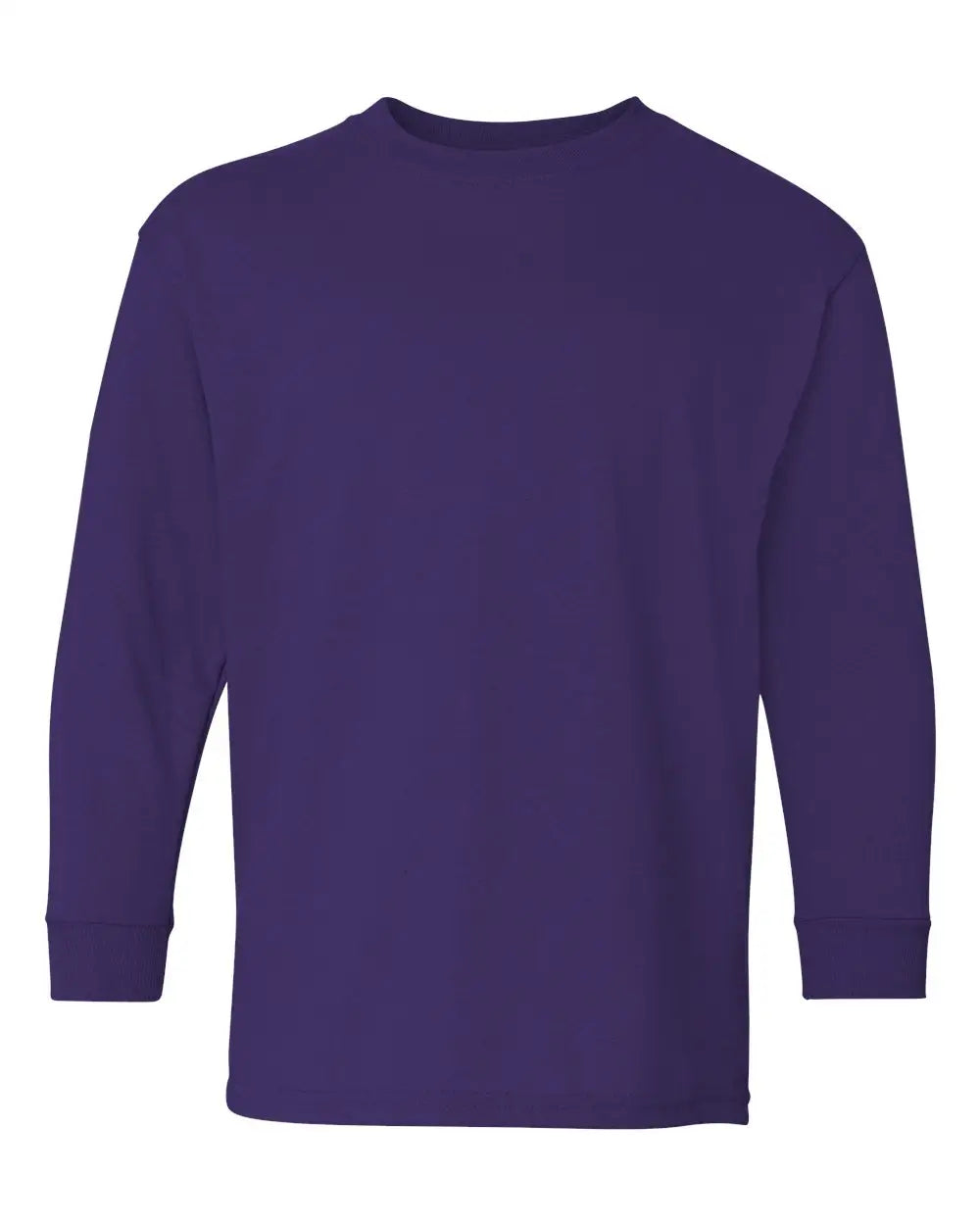 Gildan 5400b Heavy Cotton™ Youth Long Sleeve T-shirt - Purple