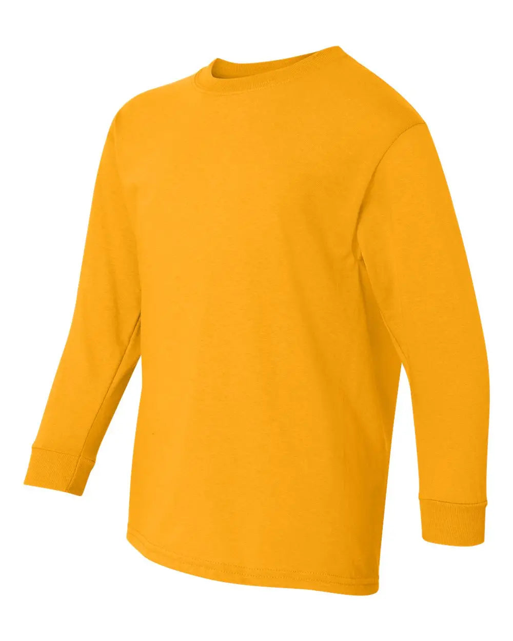Gildan 5400b Heavy Cottonâ„¢ Youth Long Sleeve T-shirt - Gold