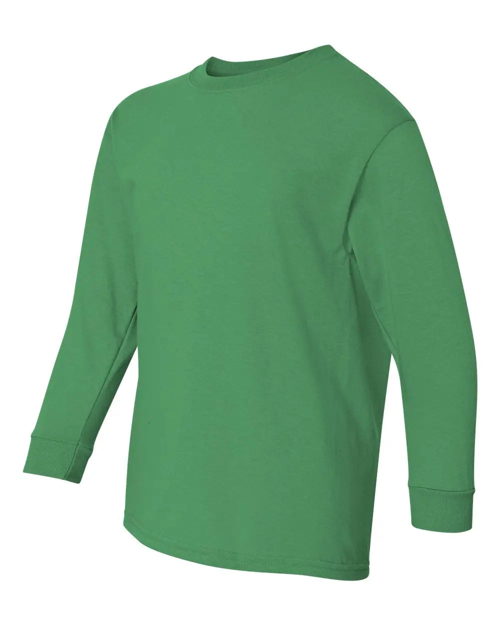 Gildan 5400b Heavy Cottonâ„¢ Youth Long Sleeve T-shirt - Irish Green