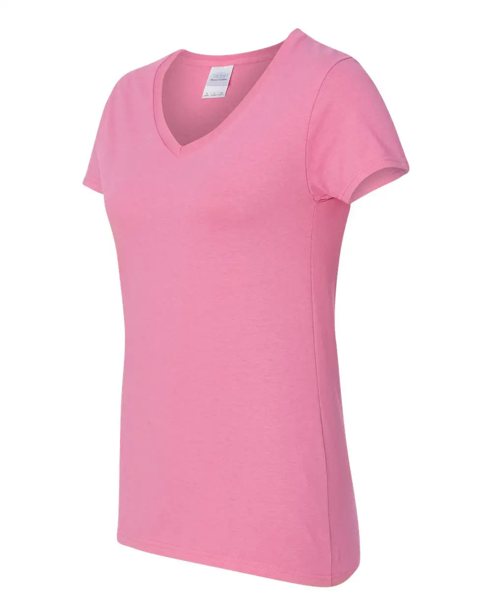 Gildan 5v00l Heavy Cottonâ„¢ Women’s V-neck T-shirt - Azalea