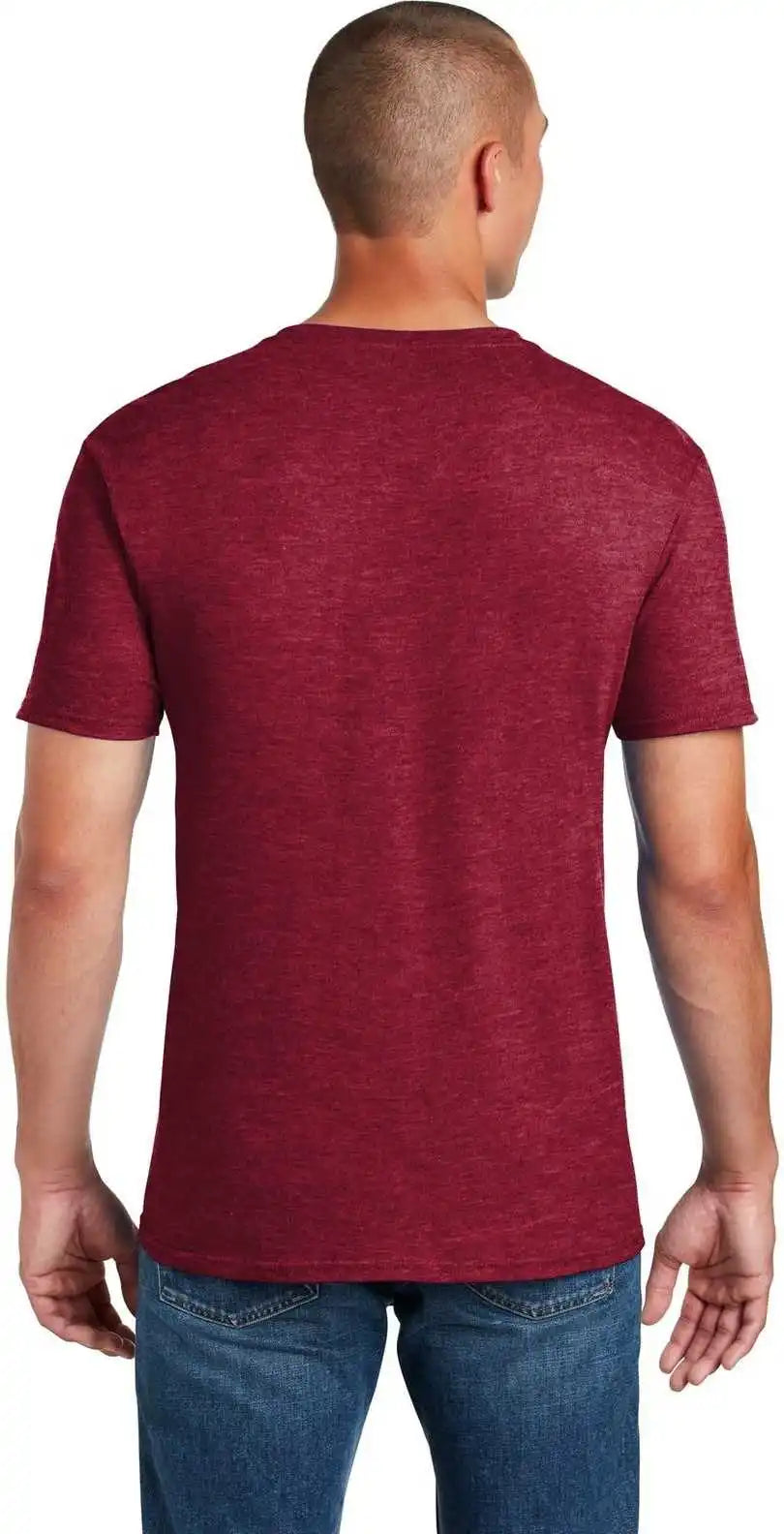 Gildan 64000 Softstyle t Shirt Antique Cherry Red