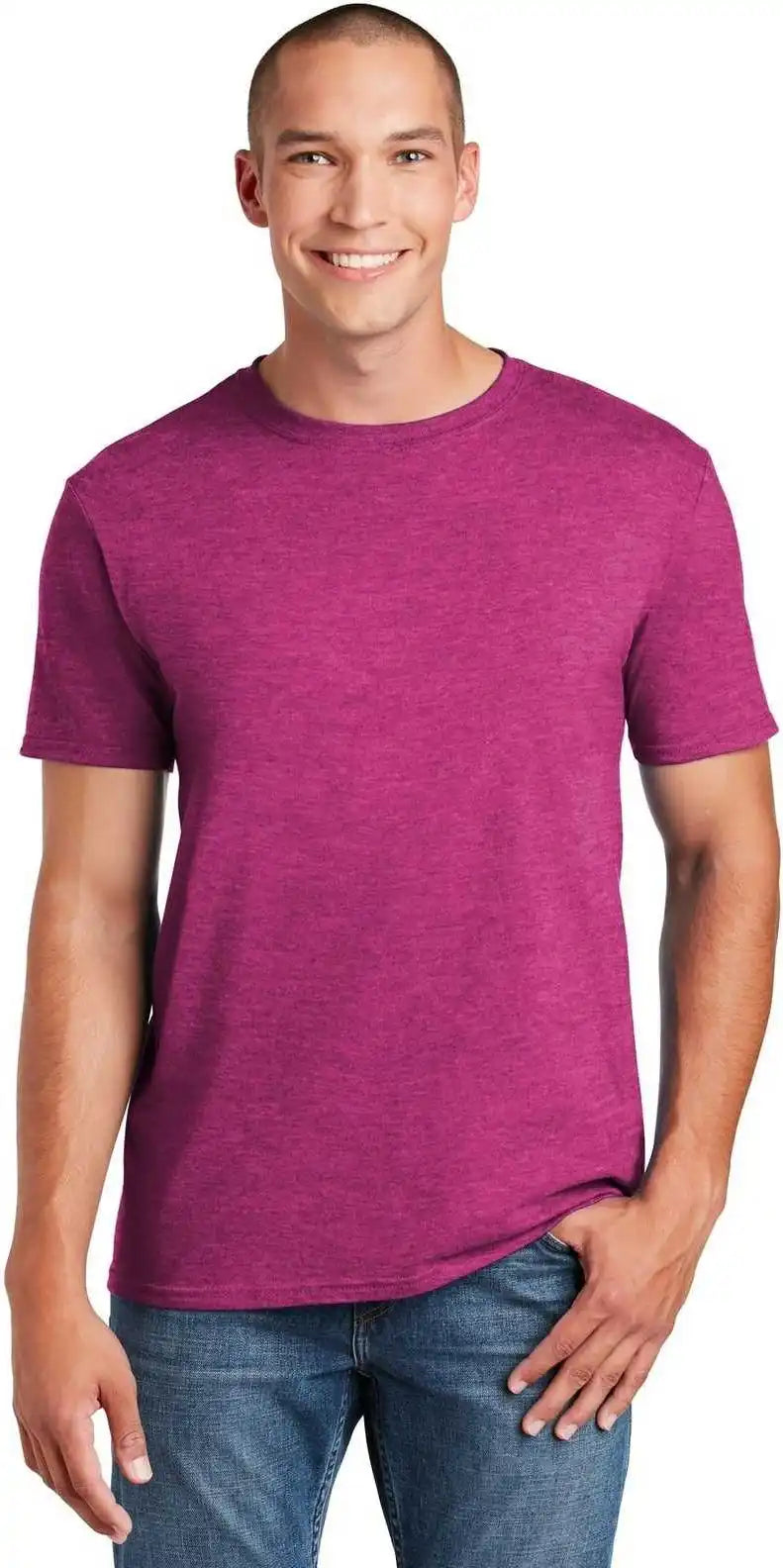 Gildan 64000 Softstyle t Shirt Antique Heliconia