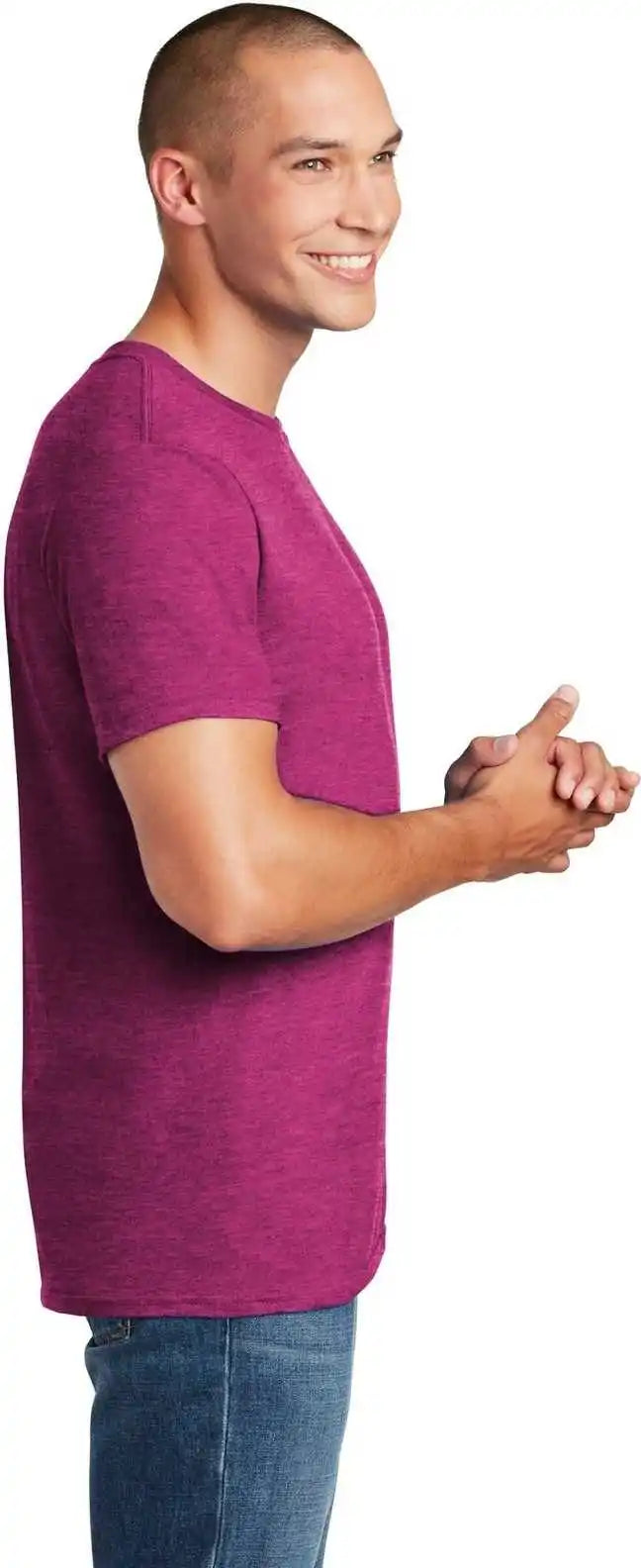 Gildan 64000 Softstyle t Shirt Antique Heliconia