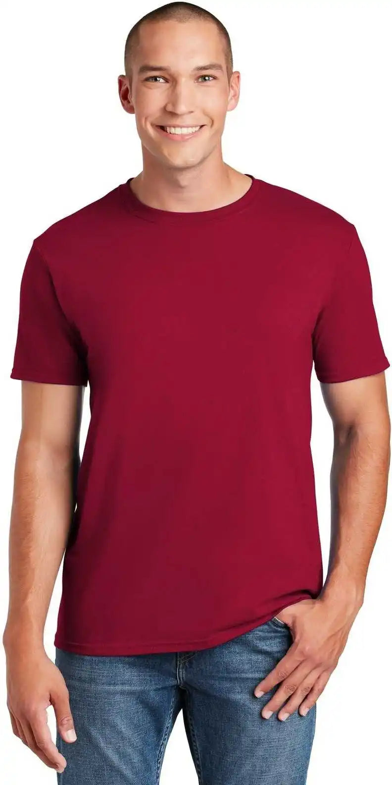 Gildan 64000 Softstyle T-shirt - Cardinal