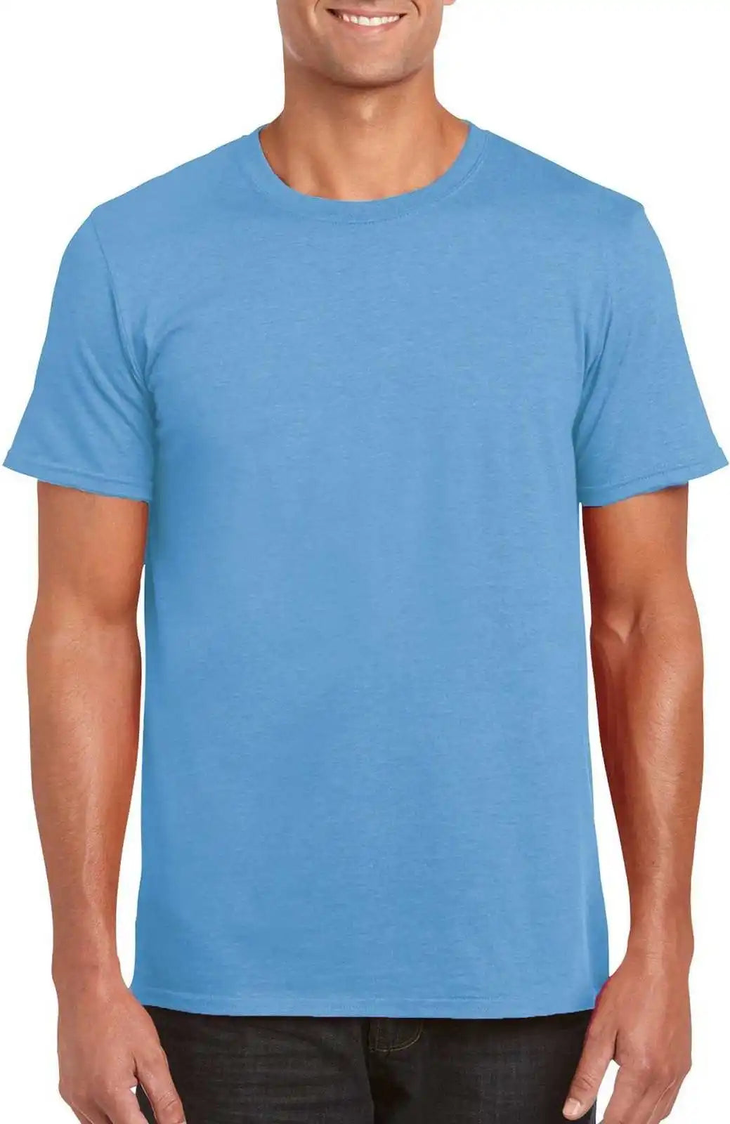 Gildan 64000 Softstyle t Shirt Carolina Blue