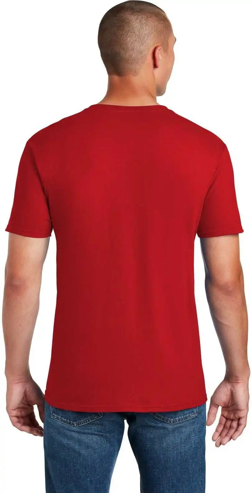 Gildan 64000 Softstyle t Shirt Cherry Red