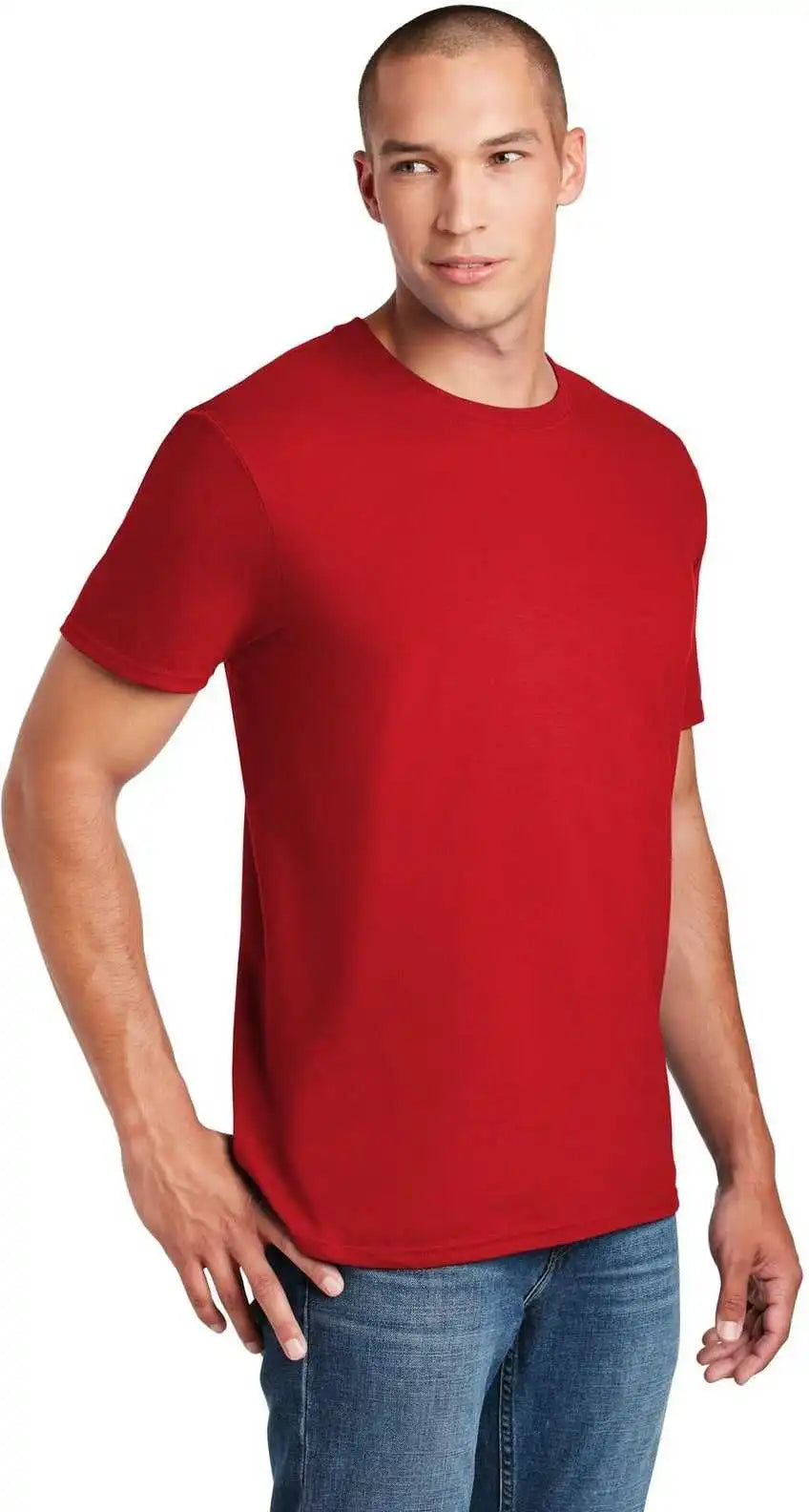 Gildan 64000 Softstyle t Shirt Cherry Red
