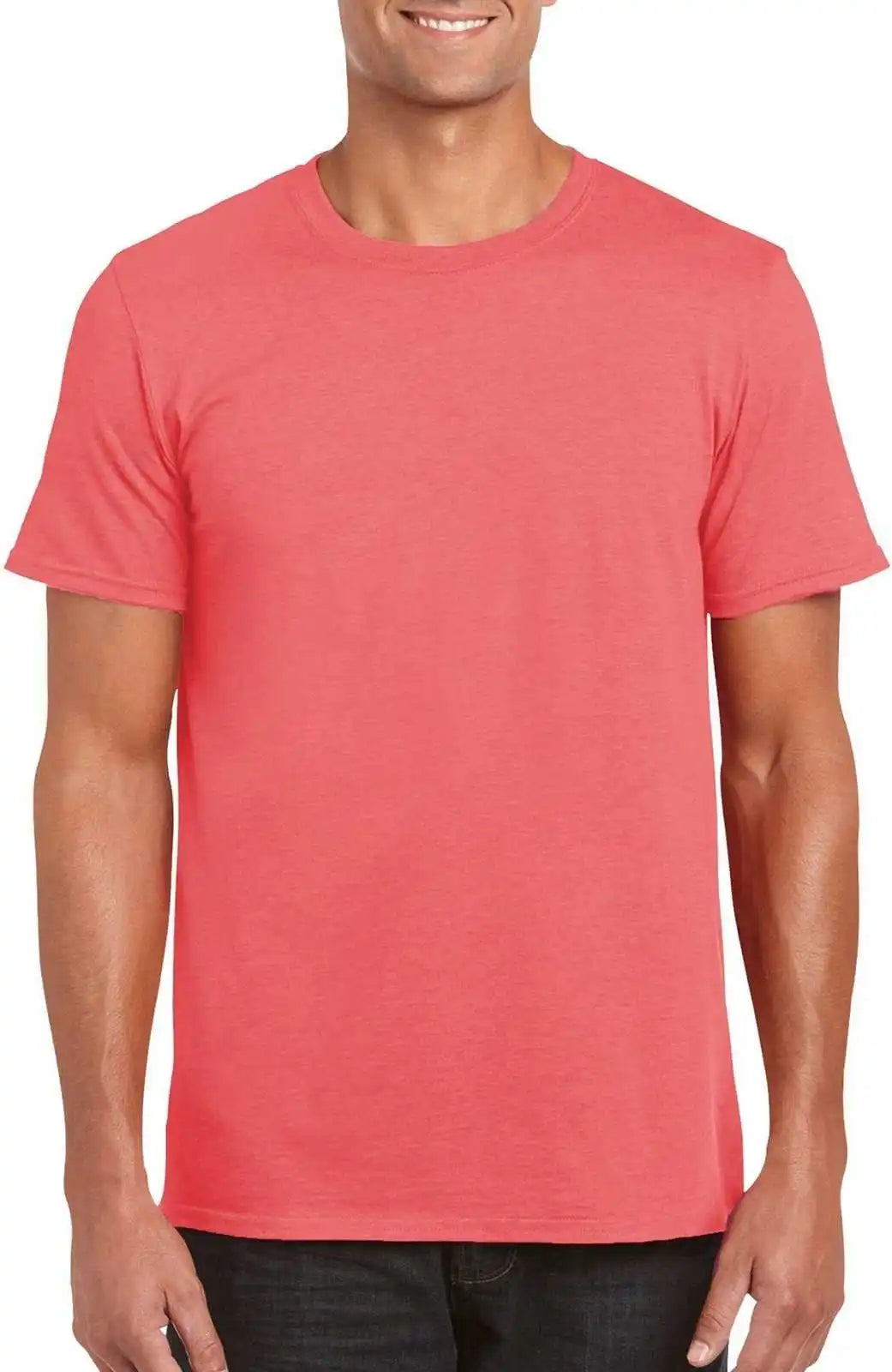 Gildan 64000 Softstyle T-shirt - Coral Silk