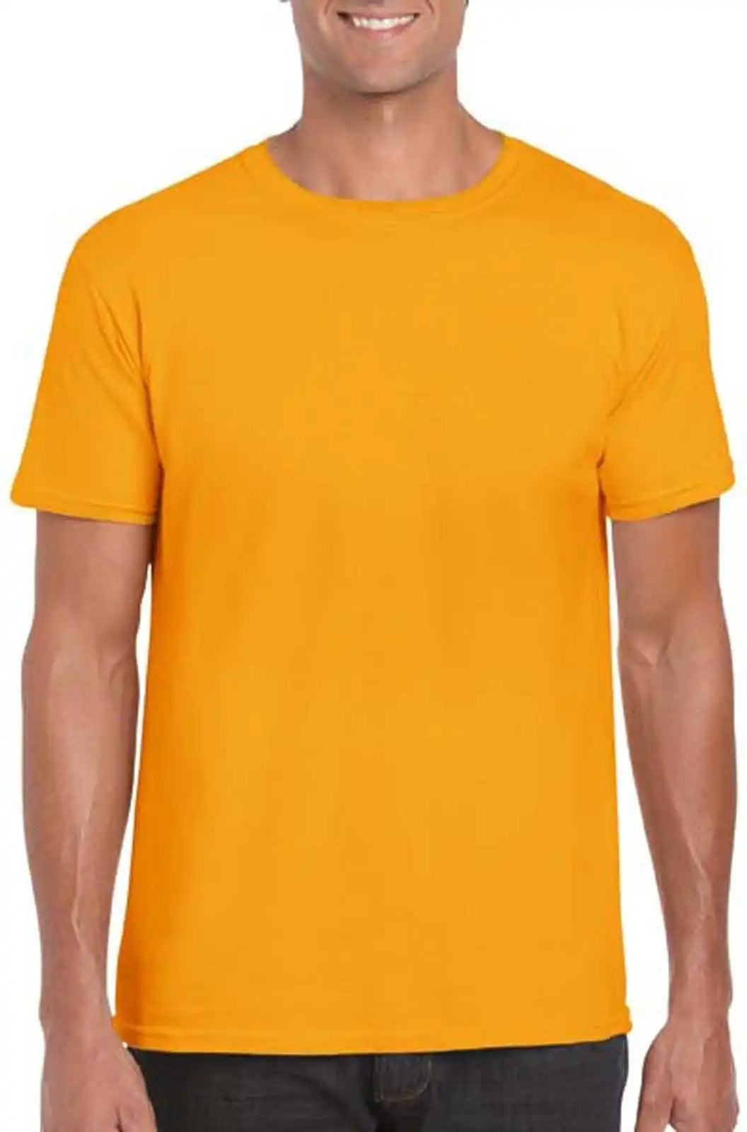 Gildan 64000 Softstyle t Shirt Gold