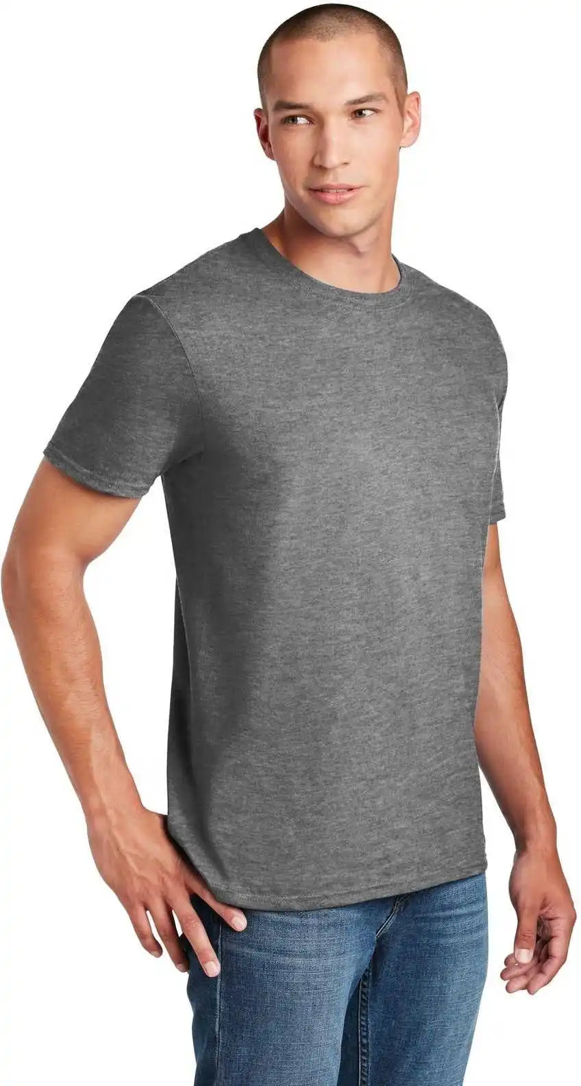 Gildan 64000 Softstyle t Shirt Graphite Heather