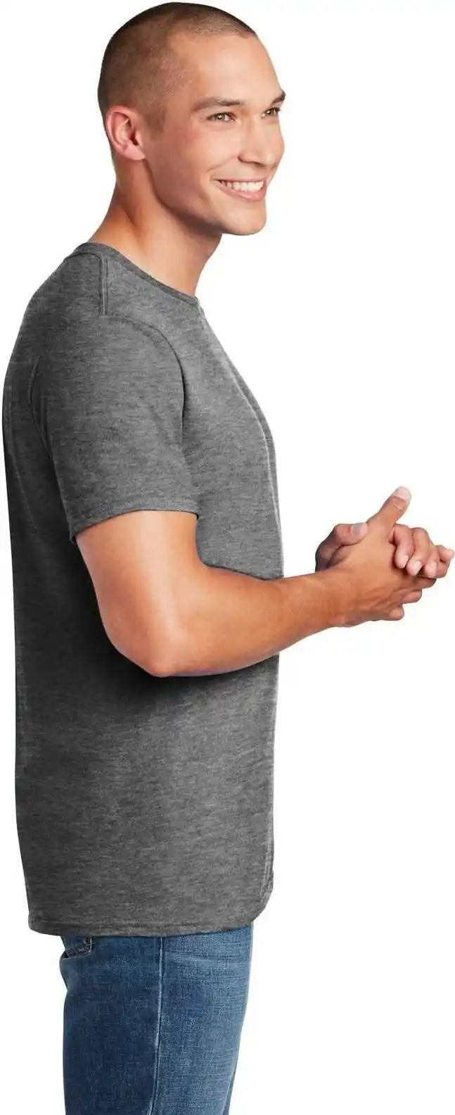 Gildan 64000 Softstyle t Shirt Graphite Heather