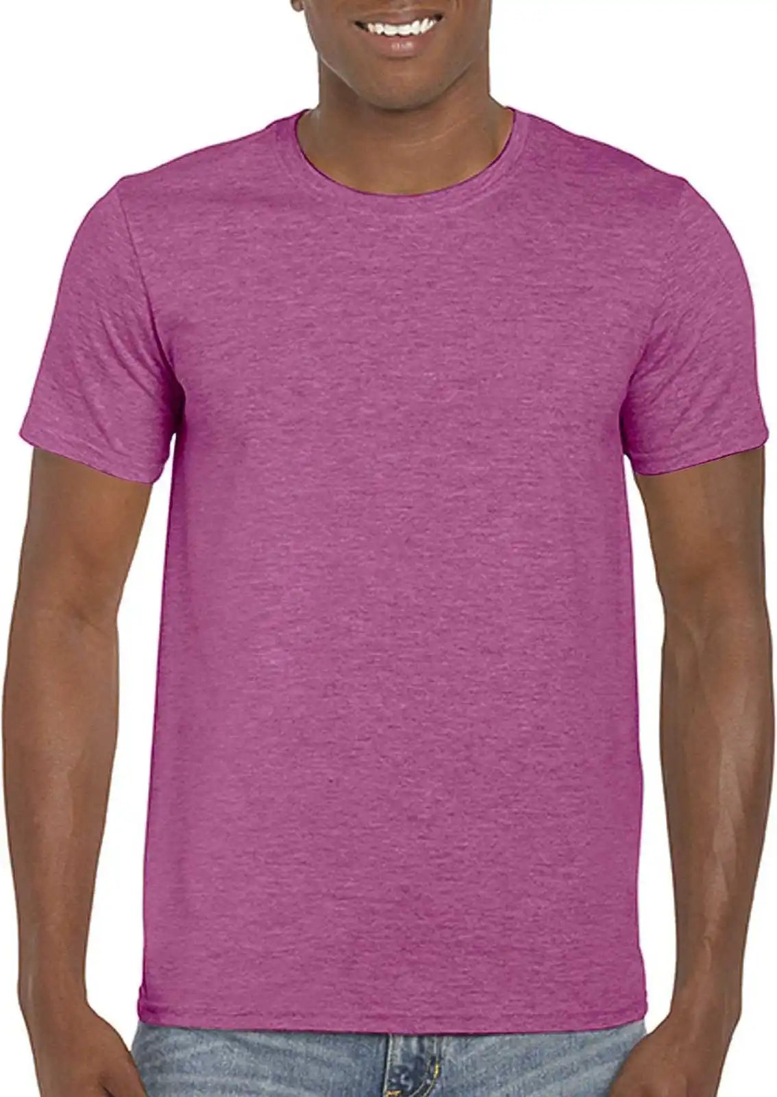 Gildan 64000 Softstyle t Shirt Heather Berry