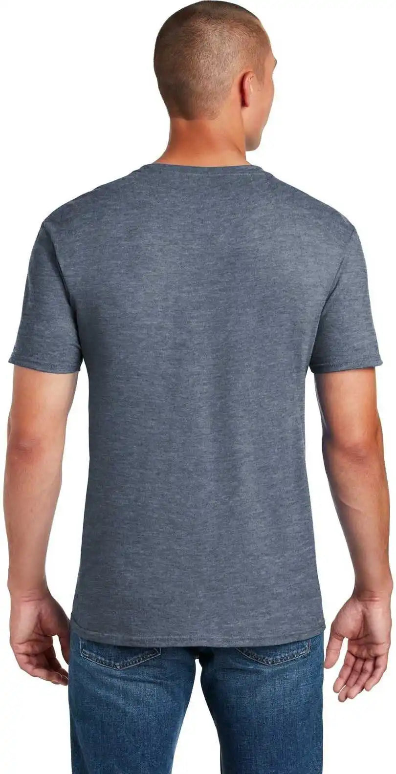 Gildan 64000 Softstyle T-shirt - Heather Indigo