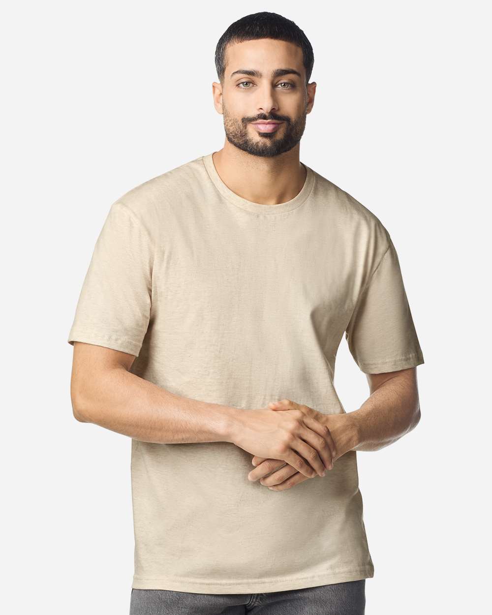 Gildan 64000 Softstyle T-shirt - Heather Oatmeal