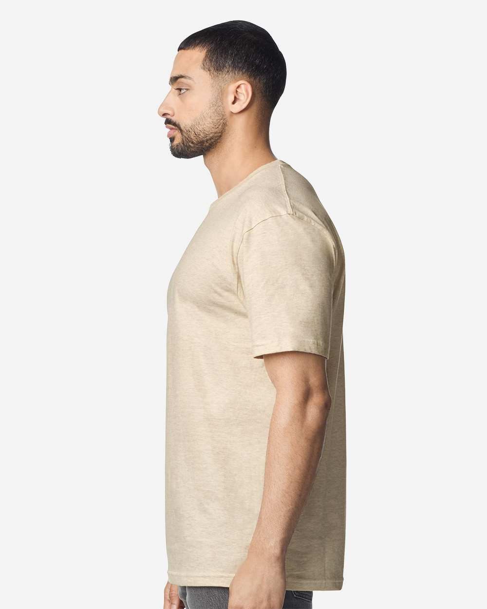 Gildan 64000 Softstyle T-shirt - Heather Oatmeal