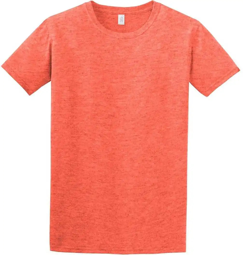 Gildan 64000 Softstyle t Shirt Heather Orange