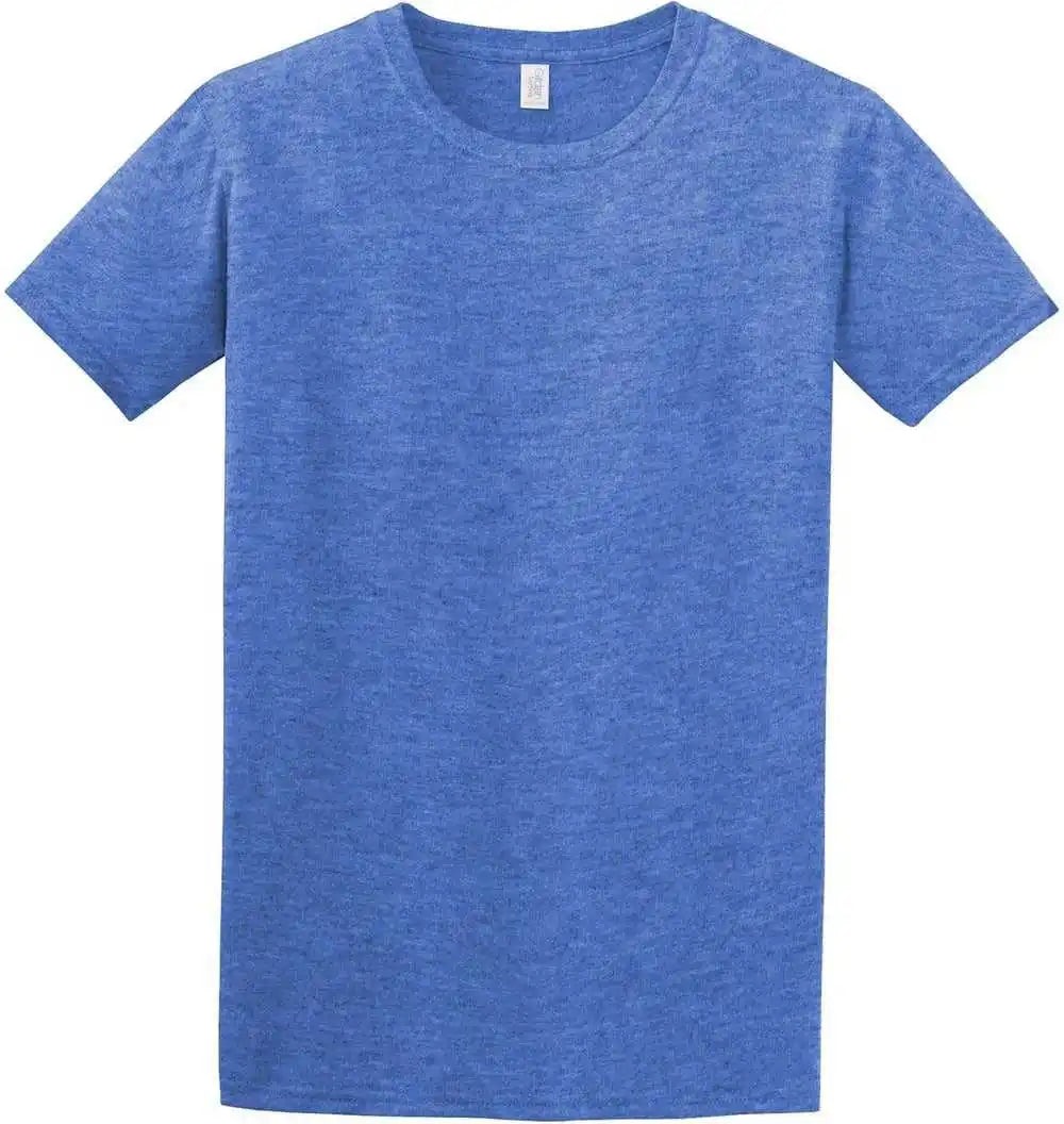Gildan 64000 Softstyle t Shirt Heather Royal