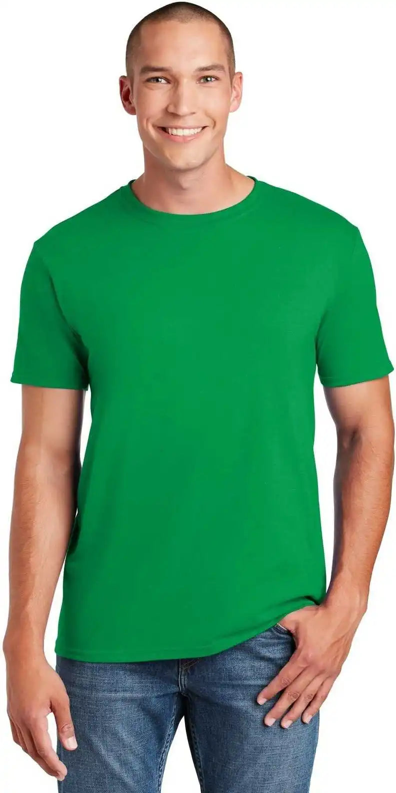 Gildan 64000 Softstyle t Shirt Irish Green