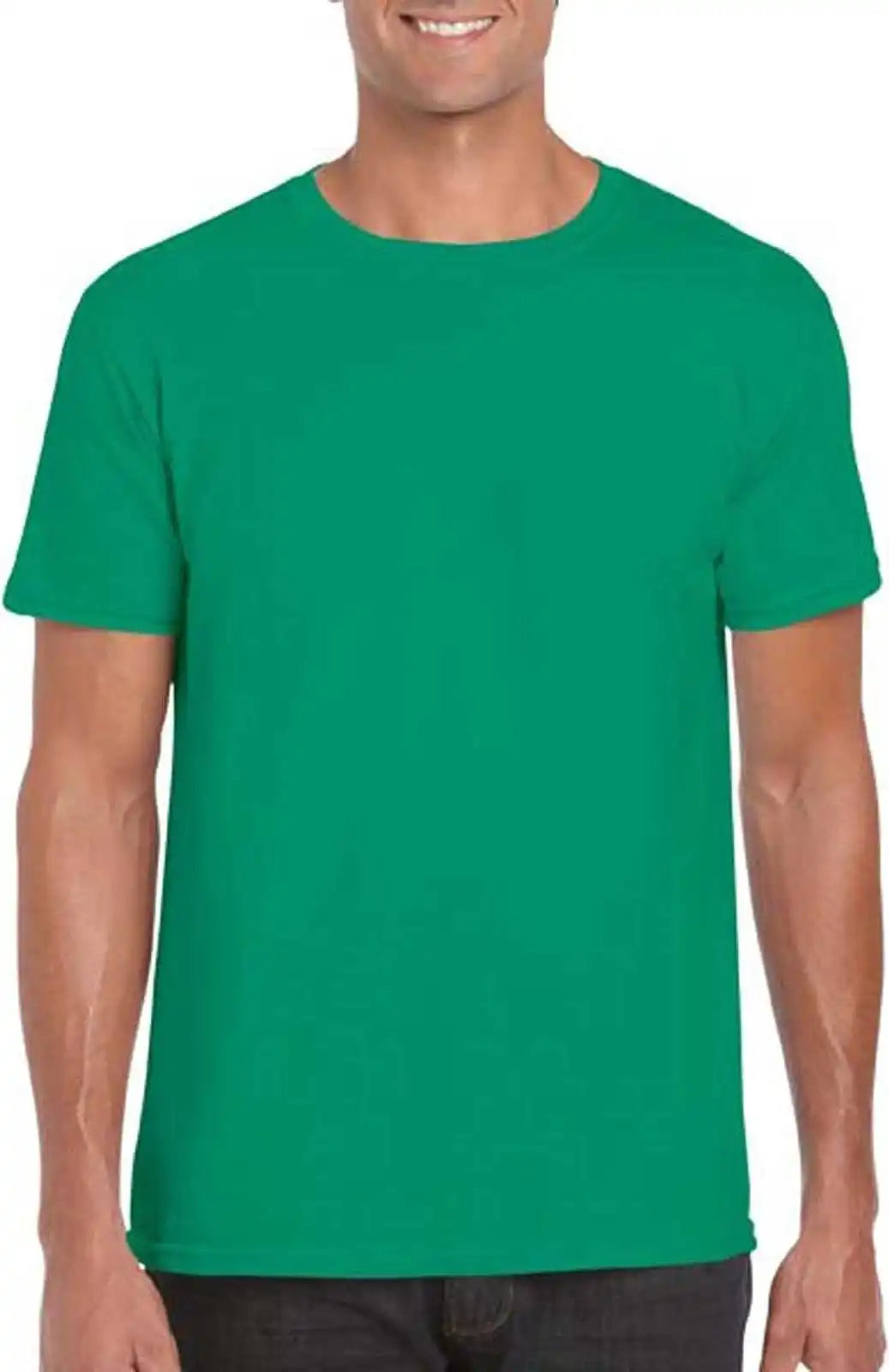 Gildan 64000 Softstyle t Shirt Kelly Green