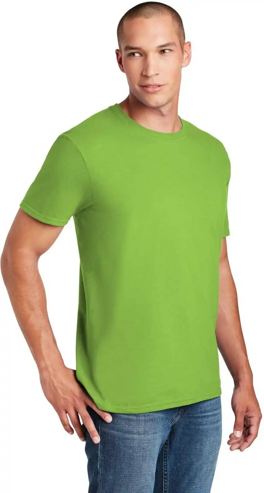 Gildan 64000 Softstyle t Shirt Kiwi