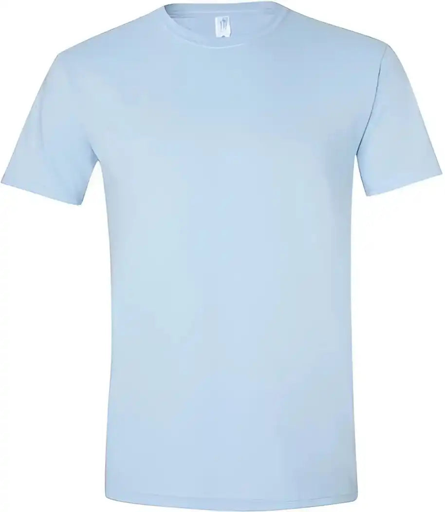 Gildan 64000 Softstyle t Shirt Light Blue